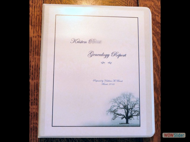 Genealogy Report